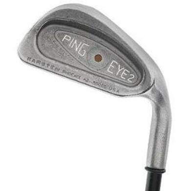 Ping Eye 2 Single Iron 6 Iron Stock Steel Shaft Steel Regular Right Handed Blue Dot 37.75in